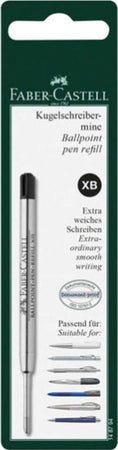 Refill XB - punta 0 7mm - fusto nero - per penna Polyball - Faber Castell Cancelleria e prodotti per ufficio/Penne matite scrittura e correzione/Penne e ricariche/Ricariche penne Eurocartuccia - Pavullo, Commerciovirtuoso.it