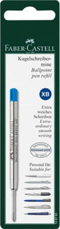Refill XB - punta 0 7mm fusto blu - per penna Polyball - Faber Castell Cancelleria e prodotti per ufficio/Penne matite scrittura e correzione/Penne e ricariche/Ricariche penne Eurocartuccia - Pavullo, Commerciovirtuoso.it