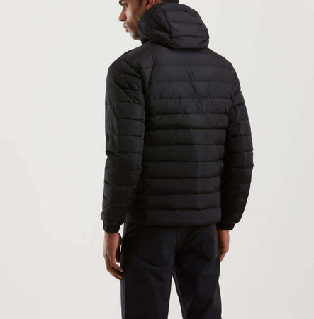 Refrigiwear Hunter Jacket Uomo Piumino 180gr Nero Giubbotto Con Cappuccio Giacca Imbottita Invernale 100% Piuma D'anatra Bomber Impermeabile Anti Vento Moda/Uomo/Abbigliamento/Giacche e cappotti/Giacche impermeabili Euforia - Bronte, Commerciovirtuoso.it