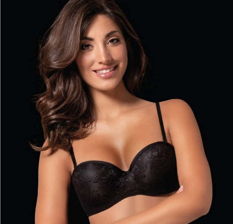 Reggiseno Love And Bra Claudia A Fascia In Pizzo Con Ferretto Coppa B