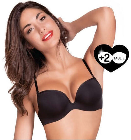 Reggiseno Love And Bra Meraviglioso Super Push-Up A Fascia In Microfibra In Coppa B
