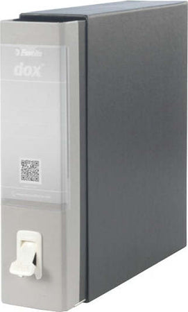 Registratore Dox 1 - dorso 8 cm - commerciale 23x29 7 cm - grigio chiaro - Esselte Cancelleria e prodotti per ufficio/Archivio ufficio e accessori per scrivania/Raccoglitori e accessori per raccoglitori/Raccoglitori/Raccoglitori a leva per documenti Eurocartuccia - Pavullo, Commerciovirtuoso.it