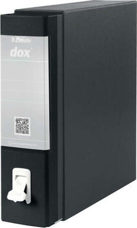 Registratore Dox 1 - dorso 8 cm - commerciale 23x29 7 cm - nero - Esselte Cancelleria e prodotti per ufficio/Archivio ufficio e accessori per scrivania/Raccoglitori e accessori per raccoglitori/Raccoglitori/Raccoglitori a leva per documenti Eurocartuccia - Pavullo, Commerciovirtuoso.it