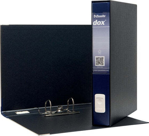 Registratore Dox 5 - dorso 5 cm - protocollo 23x34 cm - blu - Esselte Cancelleria e prodotti per ufficio/Archivio ufficio e accessori per scrivania/Raccoglitori e accessori per raccoglitori/Raccoglitori/Raccoglitori a leva per documenti Eurocartuccia - Pavullo, Commerciovirtuoso.it