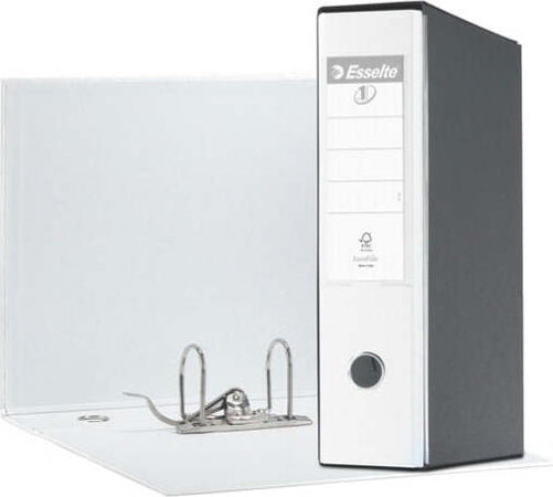 Registratore Eurofile G55 - dorso 8 cm - protocollo 23x33 cm - bianco - Esselte Cancelleria e prodotti per ufficio/Archivio ufficio e accessori per scrivania/Raccoglitori e accessori per raccoglitori/Raccoglitori/Raccoglitori a leva per documenti Eurocartuccia - Pavullo, Commerciovirtuoso.it
