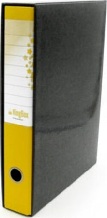 Registratore Kingbox - dorso 5 cm - protocollo 23x33 cm - giallo - Starline Cancelleria e prodotti per ufficio/Archivio ufficio e accessori per scrivania/Raccoglitori e accessori per raccoglitori/Raccoglitori/Raccoglitori a leva per documenti Eurocartuccia - Pavullo, Commerciovirtuoso.it