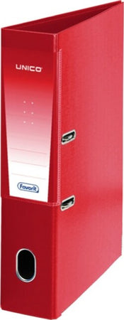 Registratore Unico Rado - dorso 8 cm - protocollo 23x33 cm - rosso - Favorit Cancelleria e prodotti per ufficio/Archivio ufficio e accessori per scrivania/Raccoglitori e accessori per raccoglitori/Raccoglitori/Raccoglitori a leva per documenti Eurocartuccia - Pavullo, Commerciovirtuoso.it
