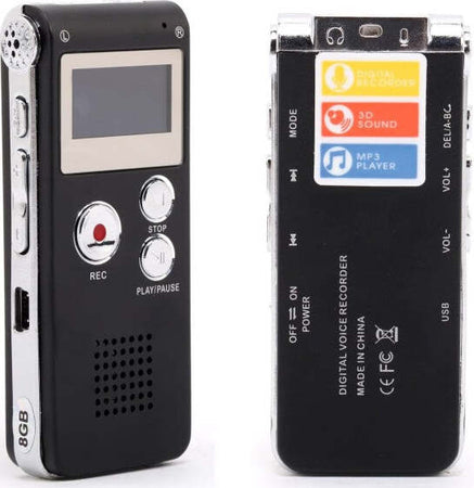 Registratore-Vocale-Digitale-Professionale-8-Gb-Schermo-Lcd-Funzione-Mp3-Q-ly77