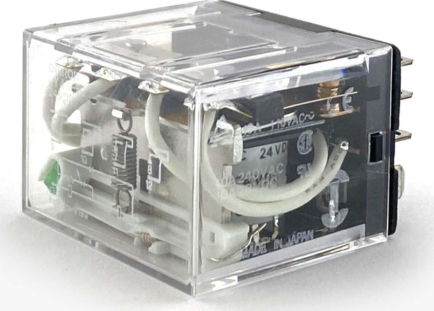 Relè-di-potenza-Led+diodo-4-vie-10A-per-zoccolo-Omron