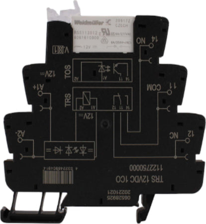 Relè-statico-1-via-6A+12VDC-TRS-12VDC-1CO-Weidmuller