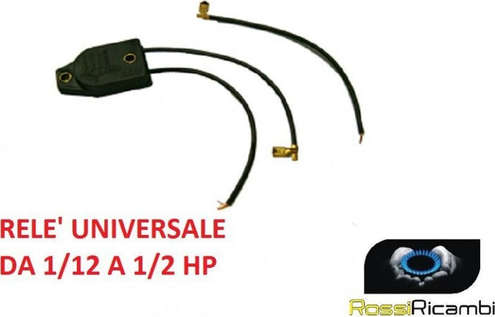 RELE' SALVAMOTORE FRIGO UNIVERSALE DA 1/12 A 1/2 HP FRIGORIFERO CON FILI Casa e cucina/Grandi elettrodomestici/Accessori e parti di ricambio/Ricambi e accessori per frigoriferi/Kit di installazione per frigoriferi Rossi Ricambi - Venetico Marina, Commerciovirtuoso.it