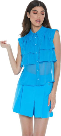 Relish-camicia-turchese-ICTA