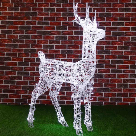 Renna-Natalizia-Luminosa-per-Esterno-240-LED-Bianco-ICE-Cervo-Grande-3D-Natale