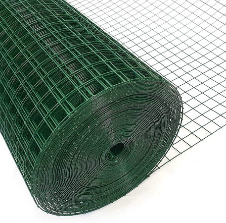 Rete elettrosaldata per recinzione in metallo, maglia quadrata 25 x 25 mm da 25 mt Giardino e giardinaggio/Giardinaggio/Prodotti fitosanitari e pesticidi/Reti protettive La Zappa - Altamura, Commerciovirtuoso.it