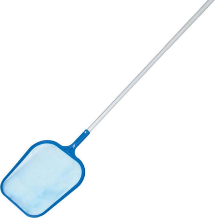 Retino di superficie per piscina con manico 150 cm raccogli foglie pvc