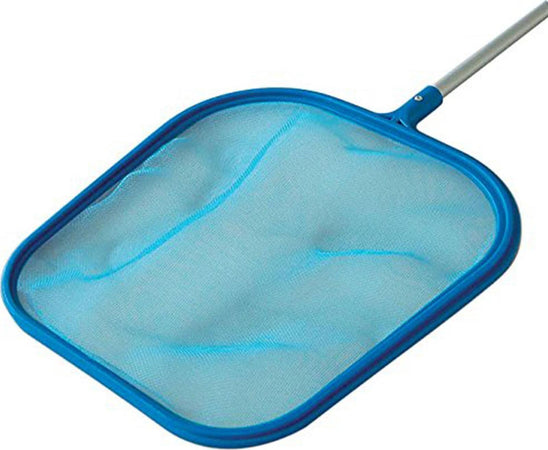Retino di superficie per piscina con manico 150 cm raccogli foglie pvc