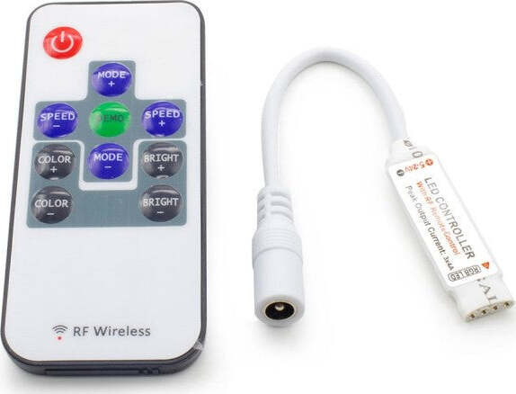 Rgb-Led-Controller-Rf-Wireless-Centralina-Telecomando-Colori-5-24v-3x4a-12a