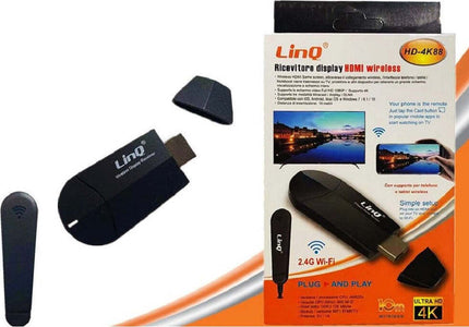 Ricevitore Display Hdmi Wireless Ultra Hd 4k Hd-4k88 Trasmetti Da Smartphone A Tv Elettronica/Informatica/Accessori/Cavi e accessori/Cavi/Cavi HDMI Trade Shop italia - Napoli, Commerciovirtuoso.it