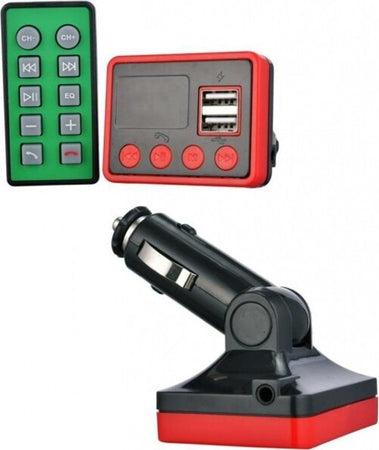 Ricevitore-Modulatore-3in1-A862-Audio-Bluetooth-2-Usb-Mp3-Caricabatterie-Auto-Smartphone-Stereo
