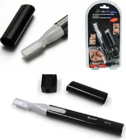 Rifinitore Mini Rasoio Taglia Peli Per Barba Naso Baffi Basette Orecchie Gm-518 Salute e Bellezza > Depilazione e rasatura > Rasoi e Tagliacapelli Trade Shop italia - Napoli, Commerciovirtuoso.it