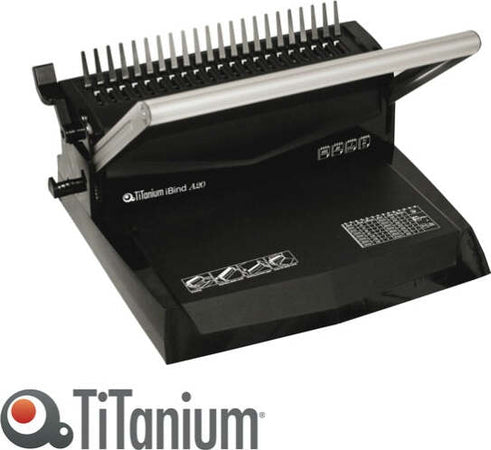 Rilegatrice - Ibind 20 - manuale - Titanium Cancelleria e prodotti per ufficio/Elettronica per ufficio/Rilegatrici e accessori/Rilegatrici Eurocartuccia - Pavullo, Commerciovirtuoso.it
