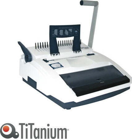 Rilegatrice C21-W34 - manuale - multifunzione - Titanium Cancelleria e prodotti per ufficio/Elettronica per ufficio/Rilegatrici e accessori/Rilegatrici Eurocartuccia - Pavullo, Commerciovirtuoso.it