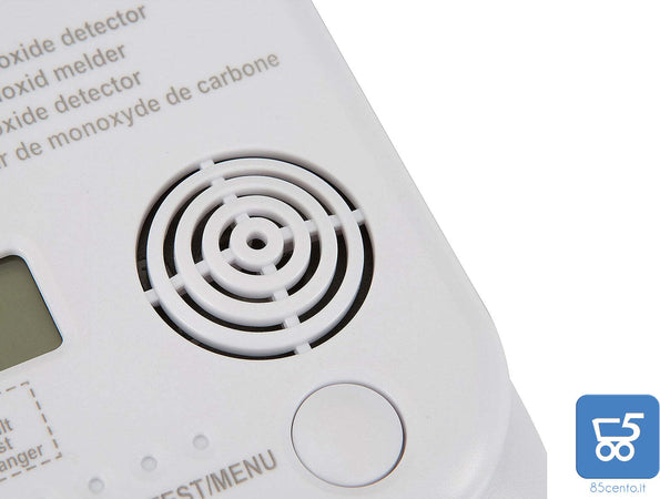 Rilevatore di Monossido di Carbonio per Casa e Camper a Batteria