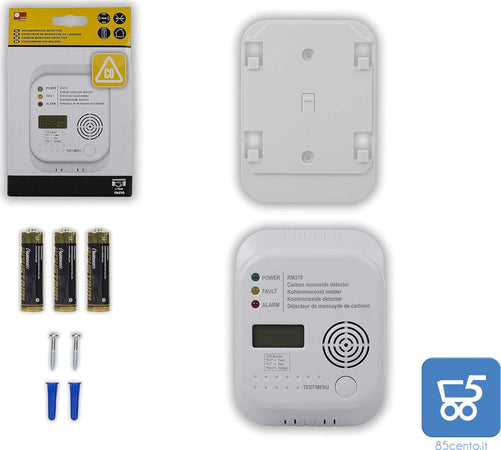 Rilevatore di Monossido di Carbonio per Casa e Camper a Batteria