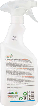 RIMUOVE I CATTIVI ODORI DEI TUOI ANIMALI ML500 MA-FRA Auto e Moto/Oli e liquidi/Grassi e lubrificanti Scontolo.net - Potenza, Commerciovirtuoso.it