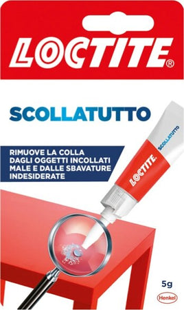 Rimuovi Colla Scollatutto - 5 gr - trasparente - Loctite Cancelleria e prodotti per ufficio/Archivio ufficio e accessori per scrivania/Nastri colle elastici e graffette/Adesivi e colle/Super colla Eurocartuccia - Pavullo, Commerciovirtuoso.it