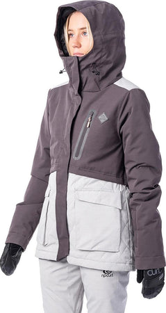 Rip Curl Giacca Da Sci Snowboard Donna Aderente Particle Snow Jacket Bianca e Grigia con Cappuccio Sport e tempo libero/Attività ricreative all'aperto/Sport invernali/Snowboard/Abbigliamento/Donna/Giacche Snotshop - Roma, Commerciovirtuoso.it
