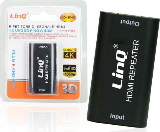 Ripetitore-Extender-Di-Segnale-Hdmi-Video-4k-Uhd-3d-Fino-A-40-Mt-1080p-Hd-2k4k