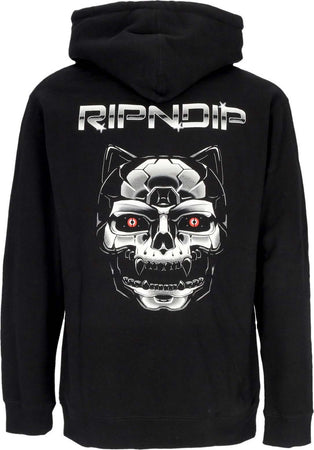 RIPNDIP-Felpa-Cappuccio-Uomo-Nerminator-2.0-Hoodie-Black-da-uomo