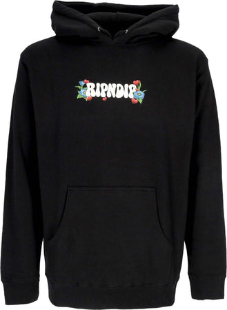 RIPNDIP-Felpa-Cappuccio-Uomo-Peace-Love-Hoodie-Black-da-uomo