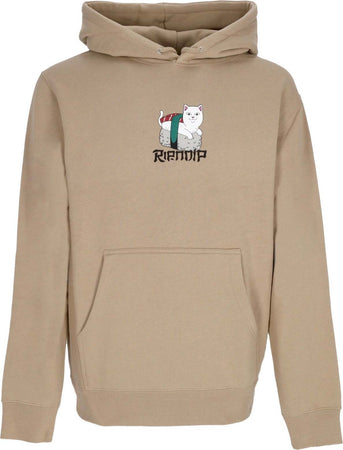 RIPNDIP-Felpa-Cappuccio-Uomo-Sushi-Nerm-Hoodie-Sandstone-da-uomo