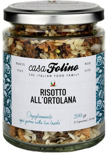 Risotto All'ortolana 200 Gr Casafolino Risotto Con Verdure In Vaso