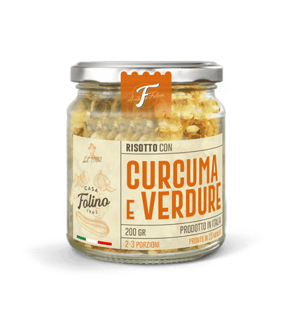 Risotto Pronto Con Curcuma E Verdure 200 gr