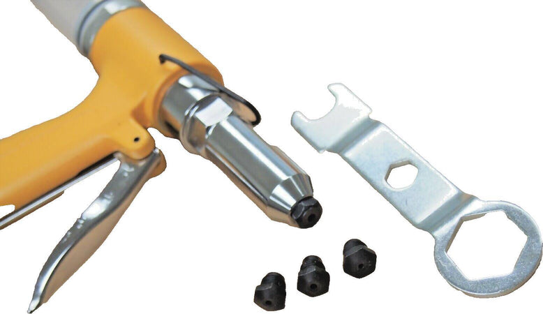 Rivettatrice-pneumatica-professionale-ad-aria-compressa-a-batteria-con-valigetta