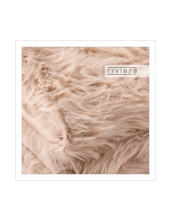 Riviera Plaid Pile Eco Pelliccia Sullivan 130x170cm. S40 - Passarelli Biancheria