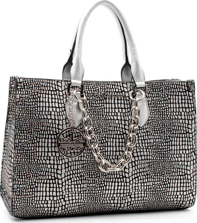 Roccobarocco Rbr914b0201 Borsa Donna a Mano Con Tracolla 100% Pu Borsa Design Elegante Con Una Tasca Interna E Apertura a Zip 35x24x14cm Moda/Donna/Borse/Borse a mano Starbag - Gaeta, Commerciovirtuoso.it