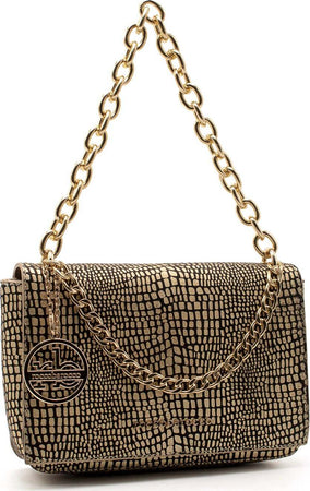 Roccobarocco Rbr914b0202 Borsa Donna a Mano Con Catena E Tracolla Regolabile Pochette Elegante Con Chiusura a Clip Metallica 26x16x6cm Moda/Donna/Borse/Borse a mano Starbag - Gaeta, Commerciovirtuoso.it