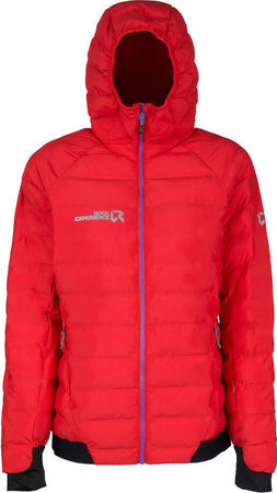 Rock Experience Giacca Uomo Piumino Ecosostenibile Tecnico Rosso Con Cappuccio E Zip Antivento Moda/Uomo/Abbigliamento/Giacche e cappotti/Giacche impermeabili Sportast - Cimego, Commerciovirtuoso.it