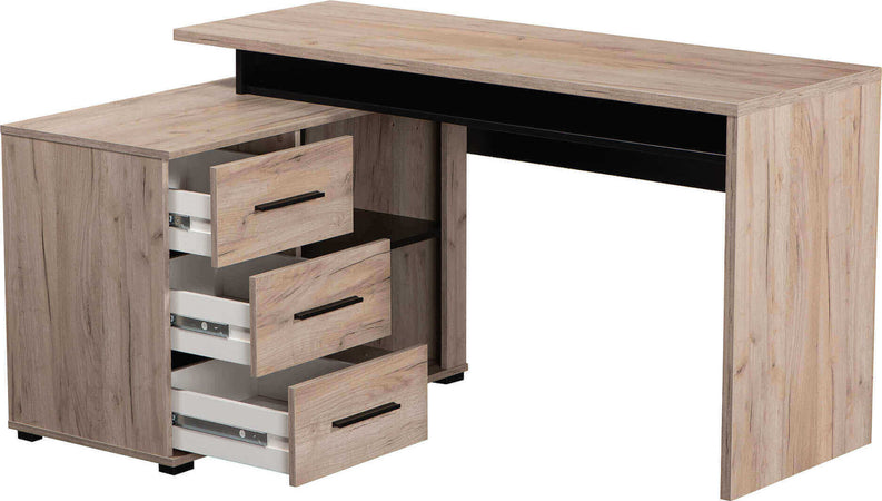 ROCKY---scrivania-angolare-con-vani-portaoggetti-3-cassetti-cm-137,5-x-101,5-x-75-h-Rovere-grigio-Milani-Home