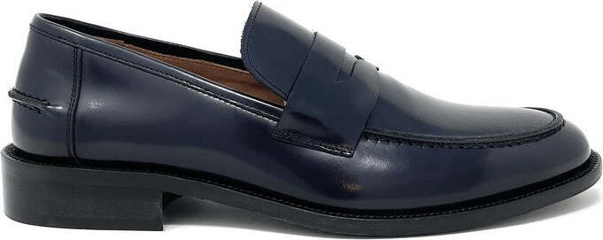 Rogal's-mocassino-blu-con-fascetta