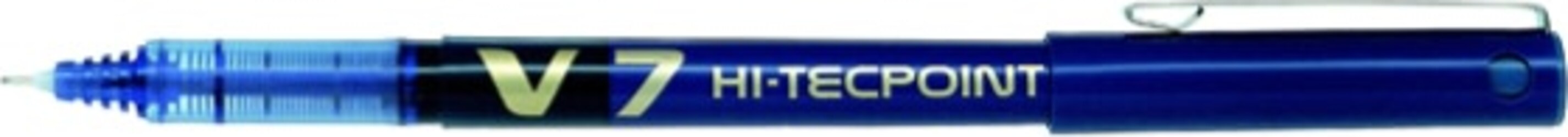 Roller Hi Tecpoint V7 - punta 0 7 mm - blu - Pilot Cancelleria e prodotti per ufficio/Penne matite scrittura e correzione/Penne e ricariche/Penne roller a inchiostro gel Eurocartuccia - Pavullo, Commerciovirtuoso.it