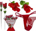 Rosa Rossa Con Mutandina Rossa Dentro Gadget Scherzo per Adulti Addio Al Celibato Nubilato Sexy Party Salute e cura della persona/Erotismo e contraccezione/Sex toys/Gadget per addio al nubilato e al celibato Kondorama - Martinsicuro, Commerciovirtuoso.it