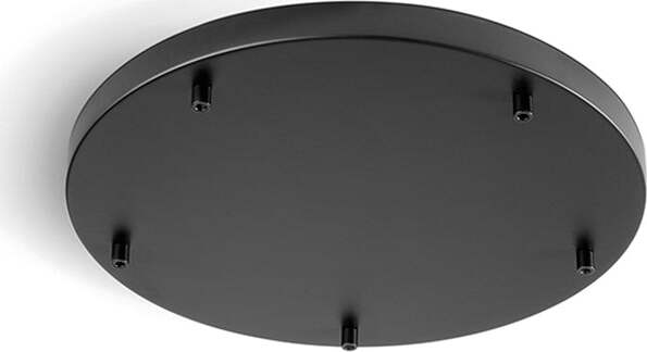 Rosone-Multicato-Metallo-Nero-Opaco-5-Fori
