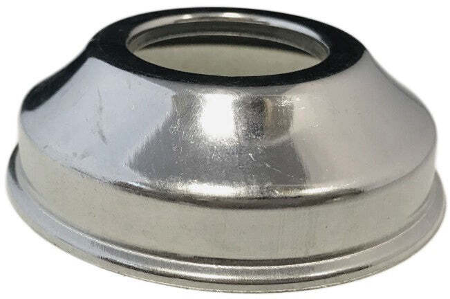Rosone per canotto in ottone cromato, diam 26