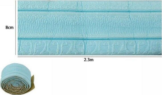 Rotolo-Carta-Adesiva-Per-Parati-Mobili-Greca-Stampa-3d-Azzurra-8cm-X-2.3mt-69218
