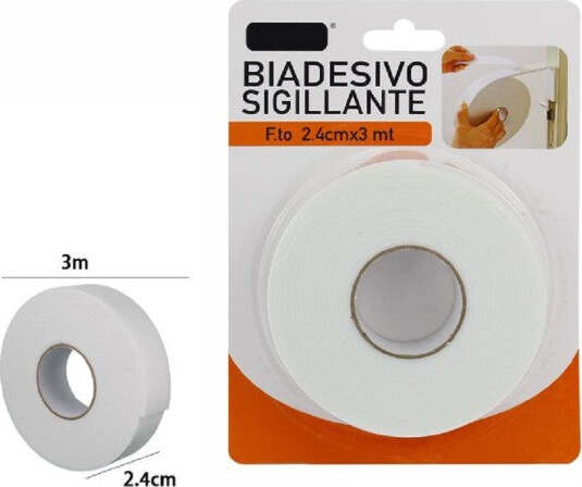 Rotolo-Nastro-Biadesivo-Sigillante-Bianco-2,4-Cm-X-3-Metri-Sigilla-Ripara-69827